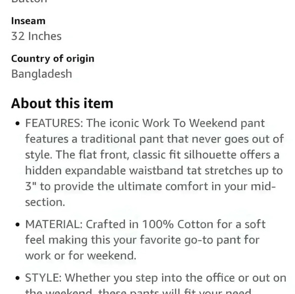 - Men's Dress Pants - Picture 3 of 3